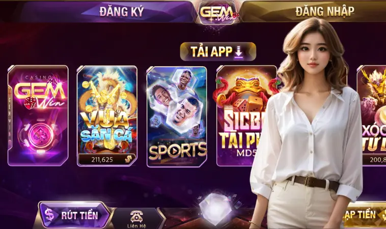 Gemwin - địa chỉ cá cược trực tuyến tặng nhiều bất ngờ cho tân binh