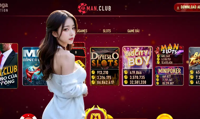 Manclub - Tụ hội nhiều game đỉnh cao đáng khám phá