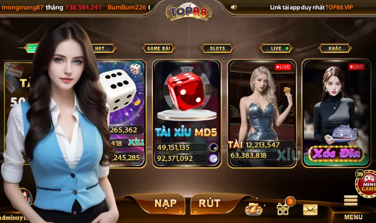 Top88 - Tuyệt tác của giới cá cược ai cũng nên thử ít nhất một lần